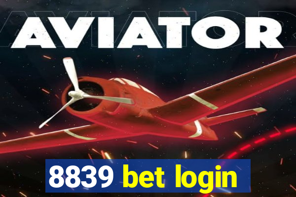 8839 bet login